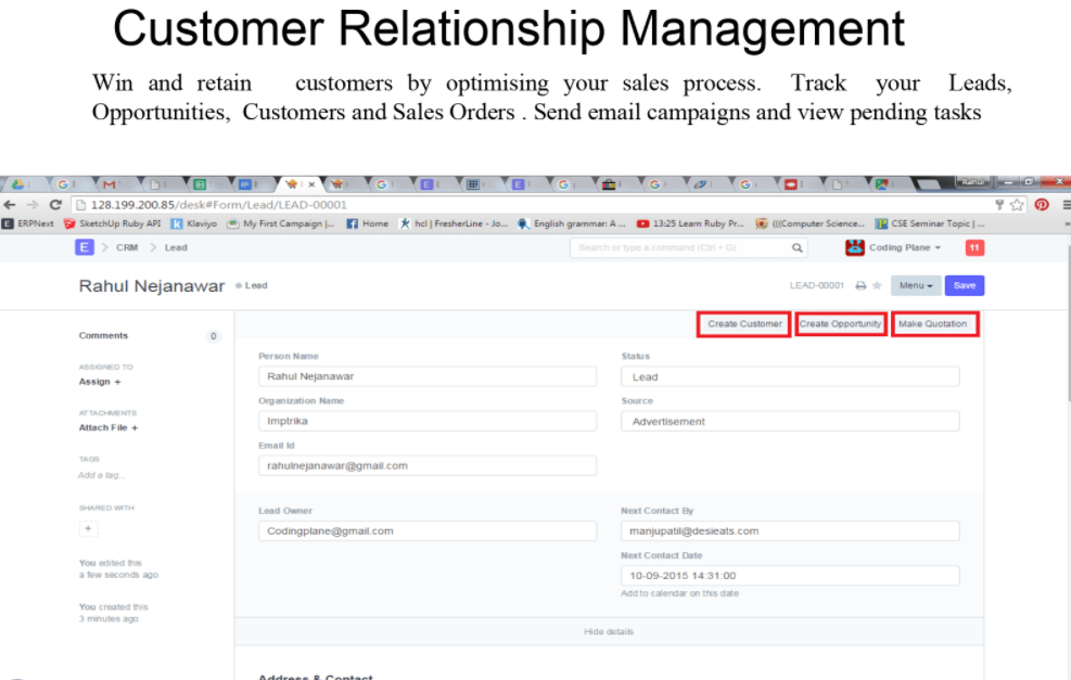 Customer Relationship Management