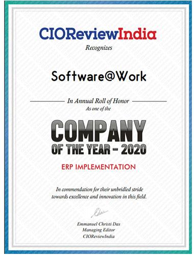 Software at work certificate