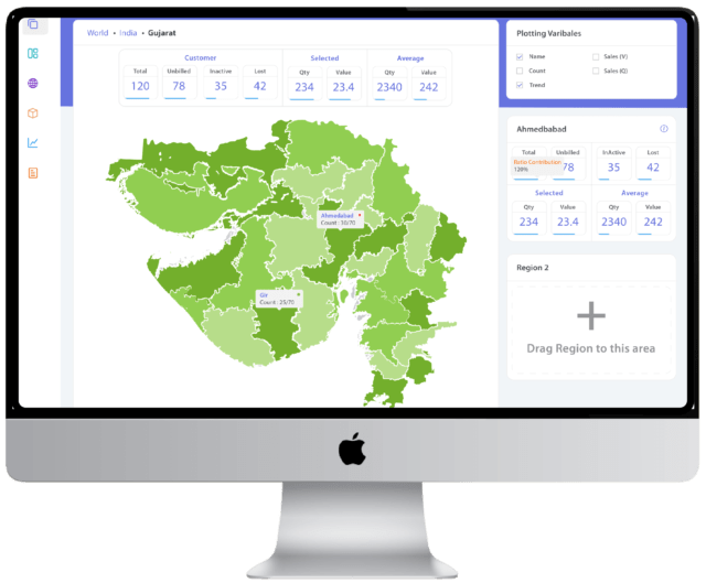 Map View with Mac Compress